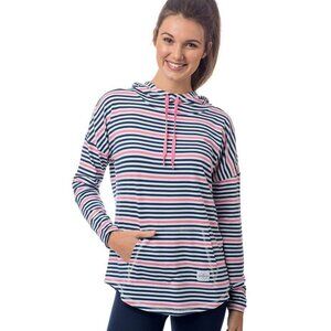 ⚓ Southern Tide Striped Hoodie Tunic Dress – Size Small